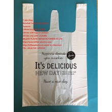 HDPE Vest Bag Handle Bag Grocery Bag Shopping Bag Carrier Wholesale Bag