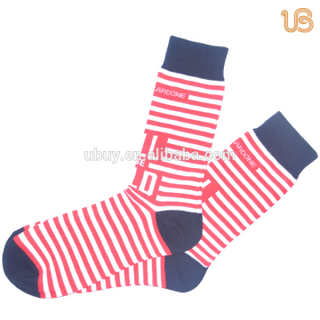 Men's red bamboo sock