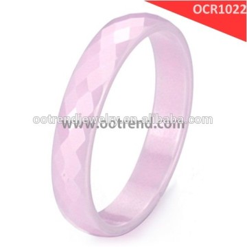 Facted wholesale Pink gold ring designs for ladies ring for girls