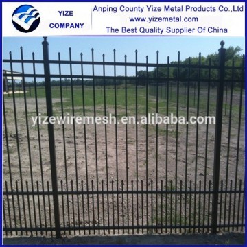 High Quality wrought iron fence used/wrought iron fence designs