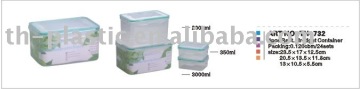 plastic air tight container