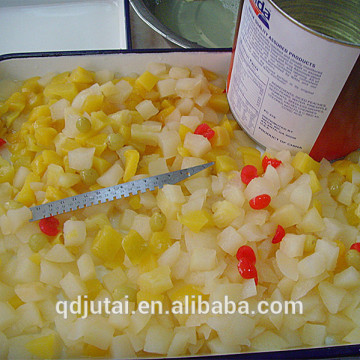 health fresh canned fruit /canned fruit cocktail in light syrup