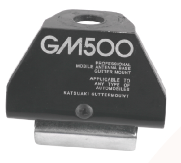 JBL-215B GM500 Black/Silver Car Antenna with Zinc Alloy Gutter Mount