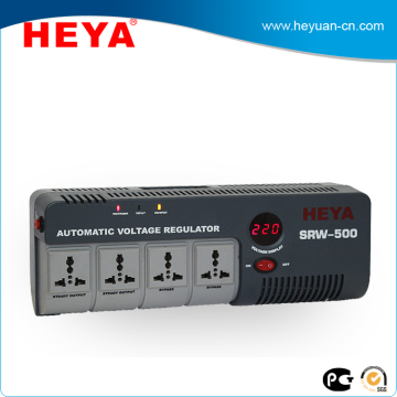 Socket type full automatic ac voltage regulator