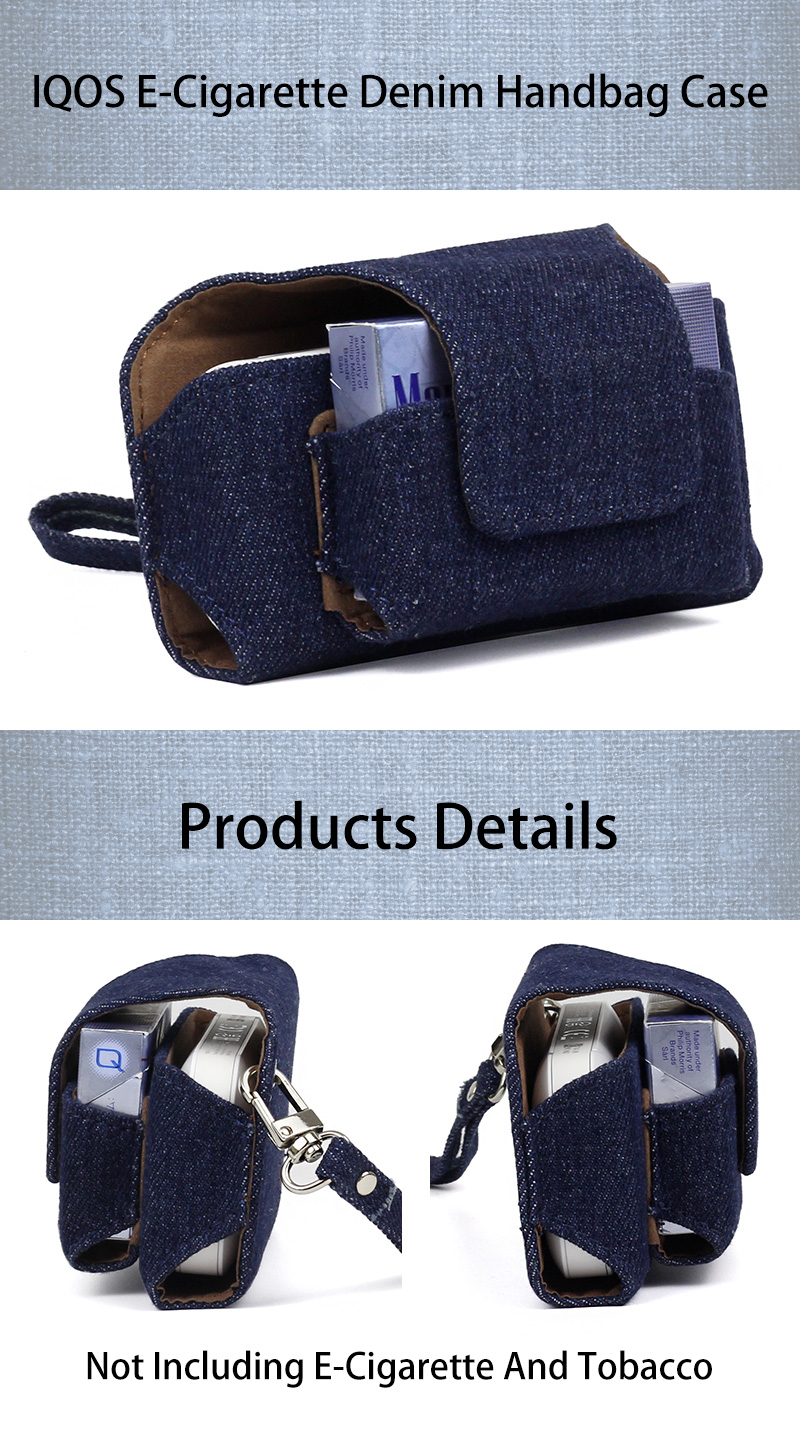 Iqos Denim Cigarette Carry Bag 