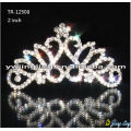 Bridal Tiara Silver Crystal Crowns