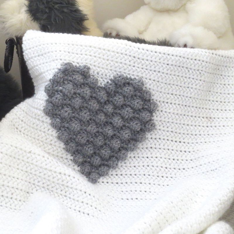 Hand Crochet Throw Blanket