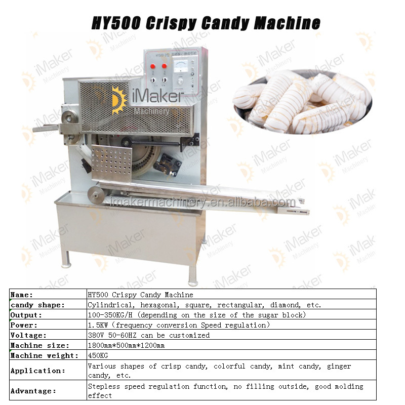 Automatic candy batch roller ,  rope sizer machine for candy