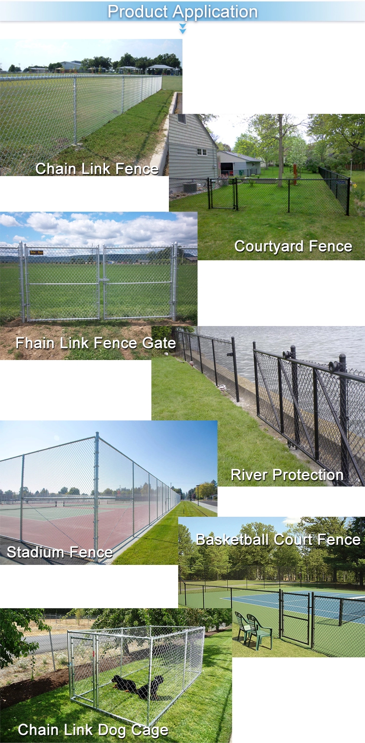 chain link fence applications