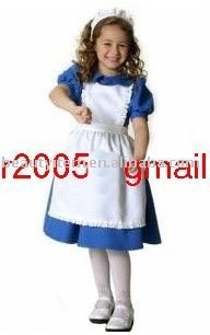 Custom made Lovely maid Halloween costume for girls