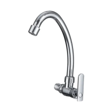 Modern Single Handle Hand Spray Kitchen Faucet - Cheap Wall-Mounted Option