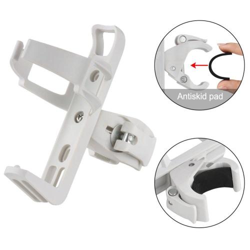 Bicycle Water Bottle Cage Plastic White