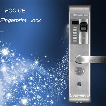 Best card digital door lock fingerprint door sensor lock