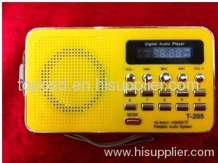 Insert Card Speaker Portable Speaker Card Digital Mini Stereo Belt Clip T205?