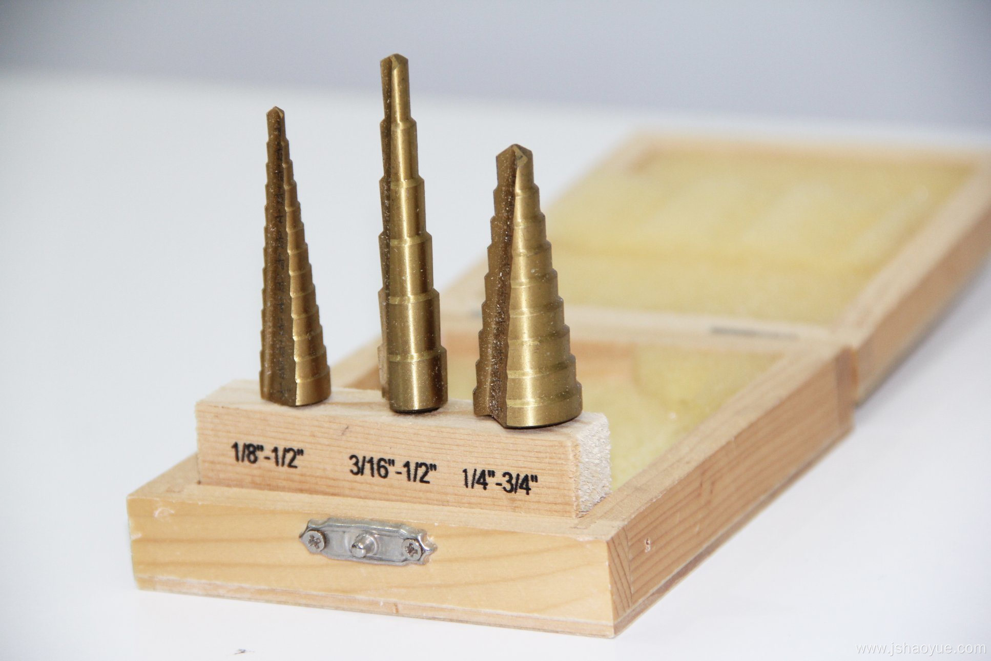 3PCS Drill Bit Titanium Nitride Coated