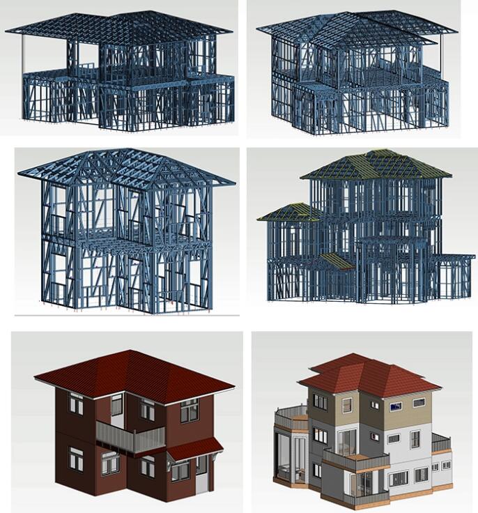 Villa préfabriquée facile à assembler Easy Assemble Prefab Villa