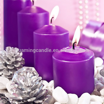 Party decorated candle