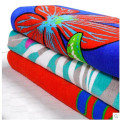 Beach Towel Fabric Pareo With Inflatable Pillow