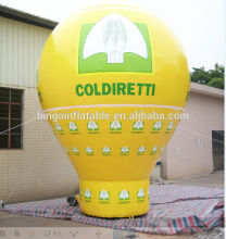 inflatable advertising ground ball model with digital printing wonderful for commercial