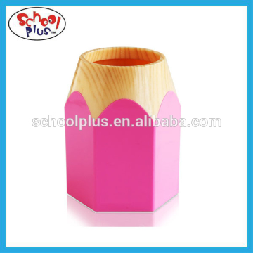 Promotional Pen Holder , pencil shaped pen holder, plastic pen holder