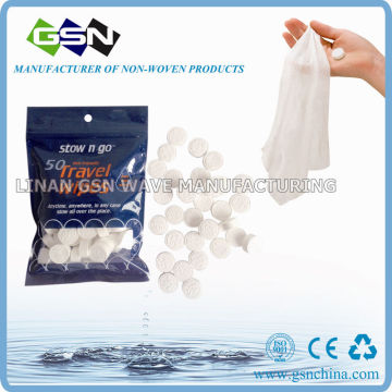 biogradable compressed wipes