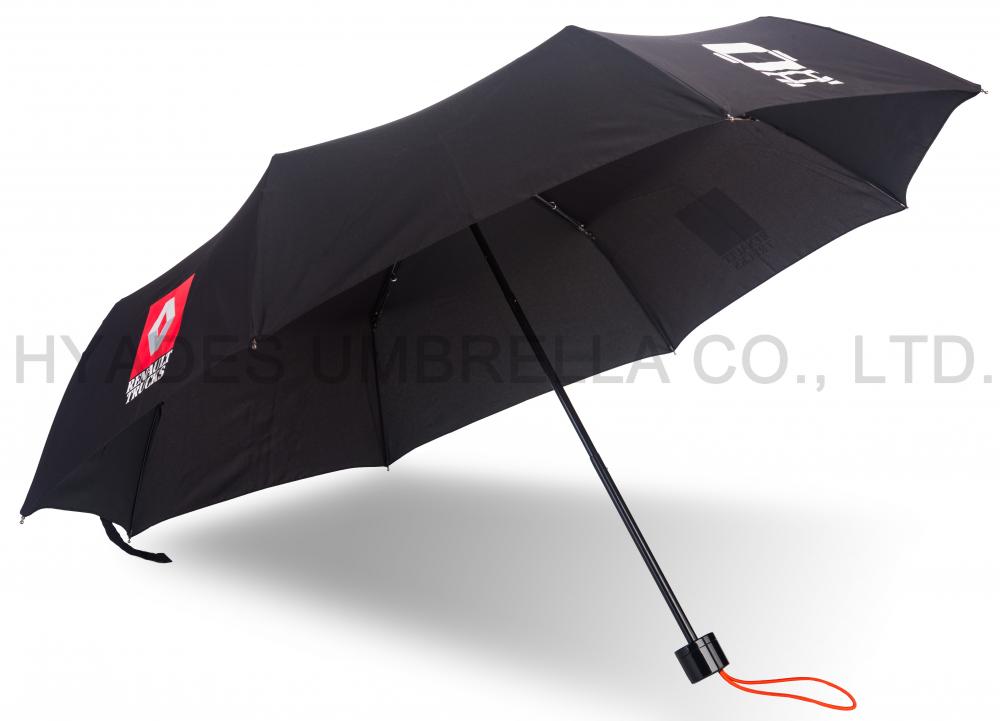 Parapluie pliant promotionnel compact de marque personnalisée 3