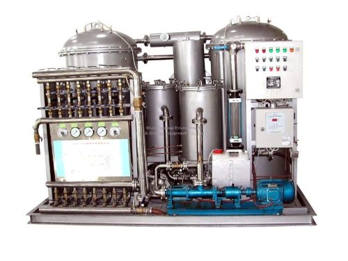 Ac 6 Kw P Marine Oily Water Separator System With Screw Pum