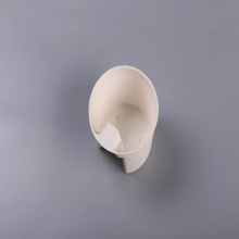 Disposable biodegradable sugarcane bagasse salad bowl