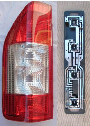 Auto Parts Combination rear tail light with circuit board for Mercedes Sprinter 1996-2006 A9018201864 9018201764 0318337104