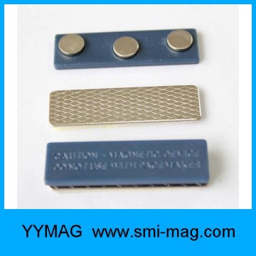 high quality neodymium magnetic name badge magnet disc magnet