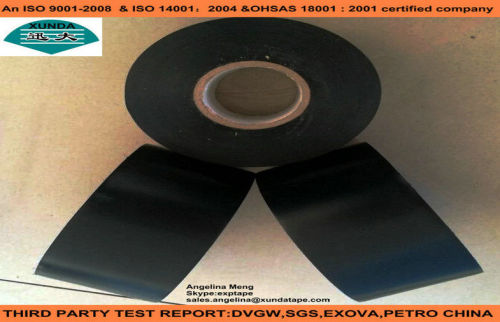 Pipeline Rust Protection Coating Anti Corrosive Tape with Polyethylene Adhesive Material