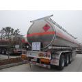 Tri-eixo 30000 33000 litros Capacidade Gasolina Ridged Truck Fuel Tanker