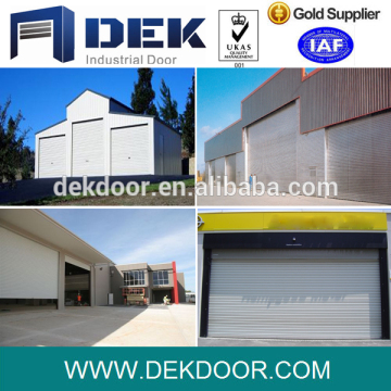 Windproof PU foamed rolling shutter door