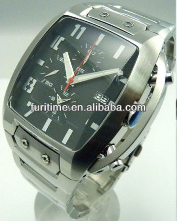 watches fashion man japan movt watches stainless steel men design watch