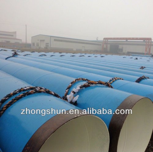 API 5L X52 spiral welded pipe with 3PE coating