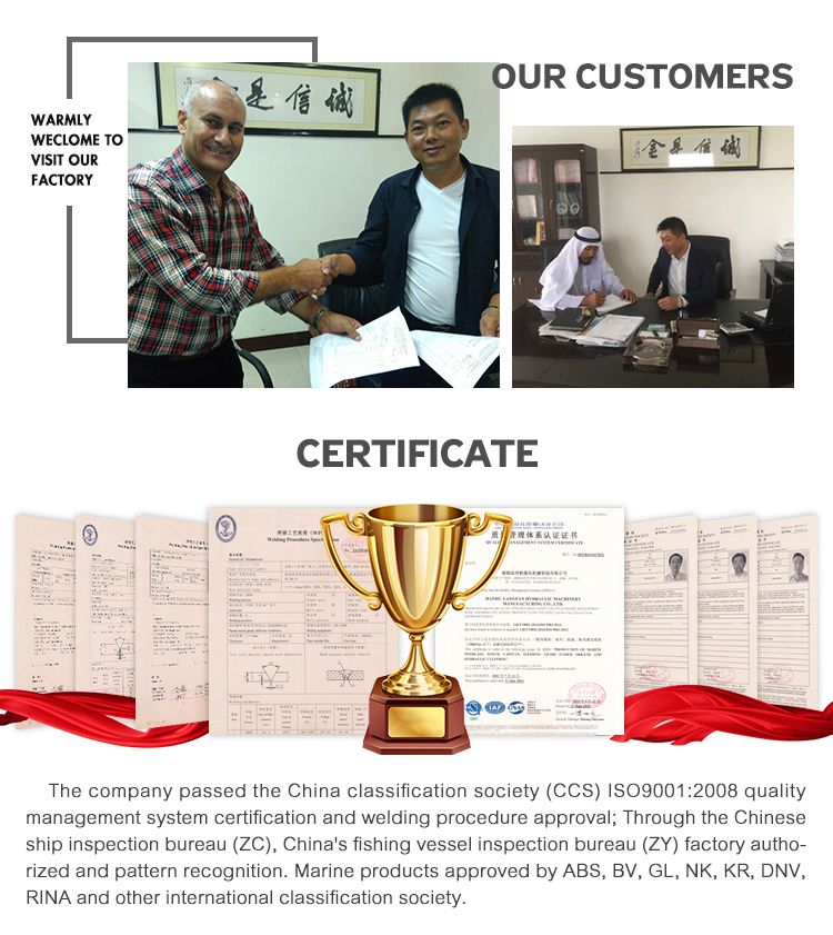 Dia 18 Hydraulic Pulling Marine  Winch