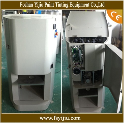 paint machinery for tinting paint colors with paint chemical formula