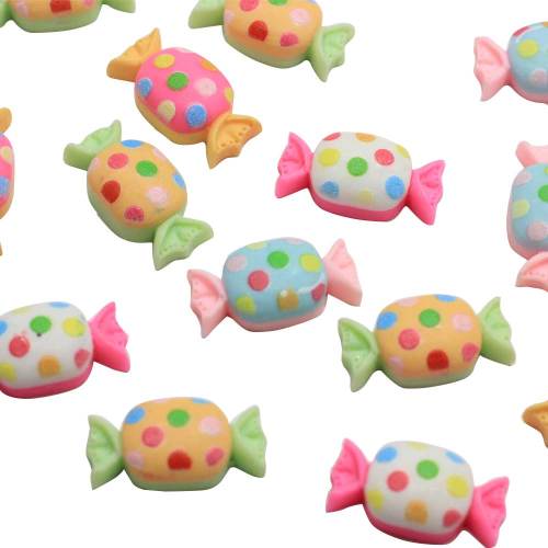 Coloré mixte pointu résine bonbons Cabochon Flatback décoration artisanat embellissements pour Scrapbooking bricolage accessoires