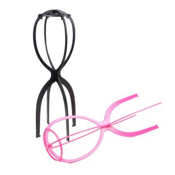 AliLeader Wig Stand Portable Durable Plastic Wig Support