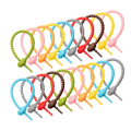 All-Purpose Colorful Silicone Cable Bag Ties