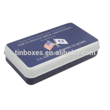 sliding lid a4 paper size rectangular soap tin box
