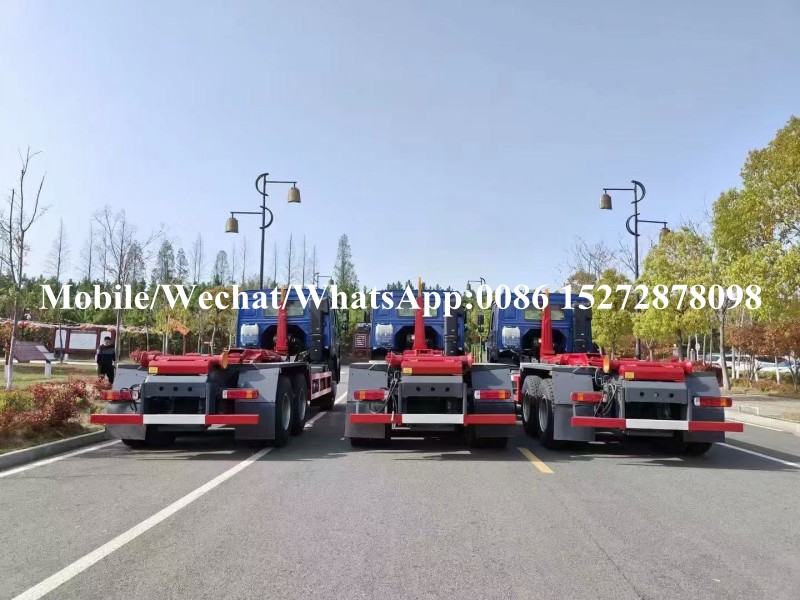 Camión de basura de cargador de gancho (7) Hook Loader Garbage Truck (7)