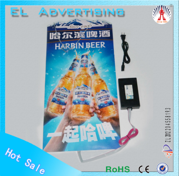 EL cold light advertisement el advertisement panel decorative light advertisement