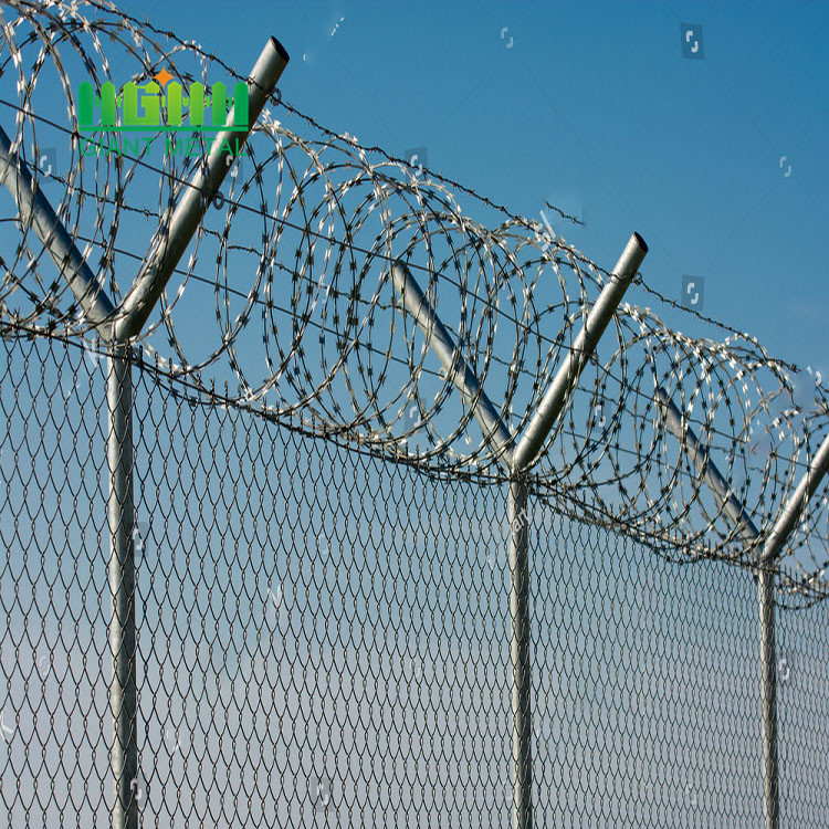 Airport weld security fence