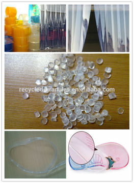 Virgin Flexible soft crystal strip grade pvc compounds