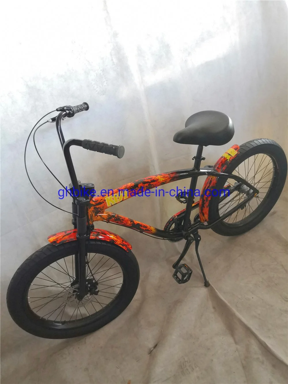 2020 New Mens 3 Speed Mens Fat Tire Beach Cruiser Bicycle Bikes