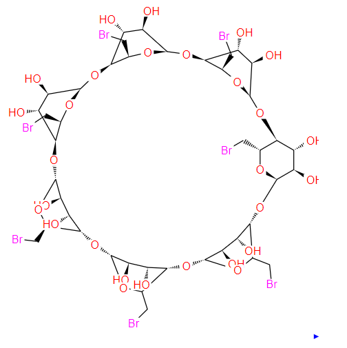 Heptakis- (6-Bromo-6-Deoxy) -β-cyclodextrin CAS: 53784-83-1