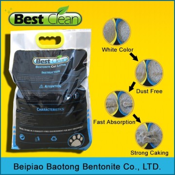 Best Clean Bentonite Cat Litter without flavor natural cat sand