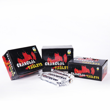 Cheap price 100pcs packed shisha hookah charcoal tablets