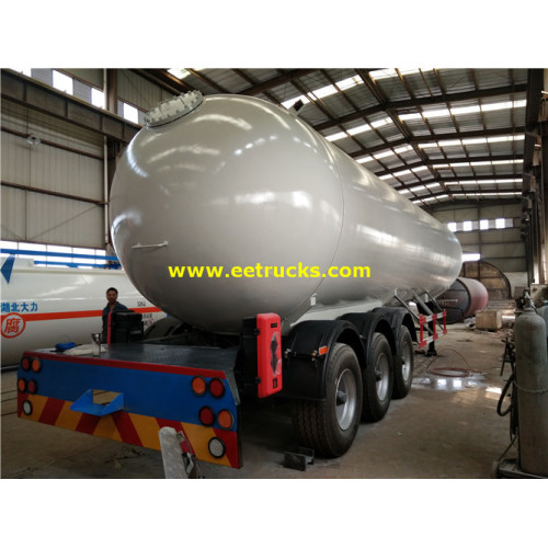 60000 Litres Tri-axle Propane Gas Trailer Tanks